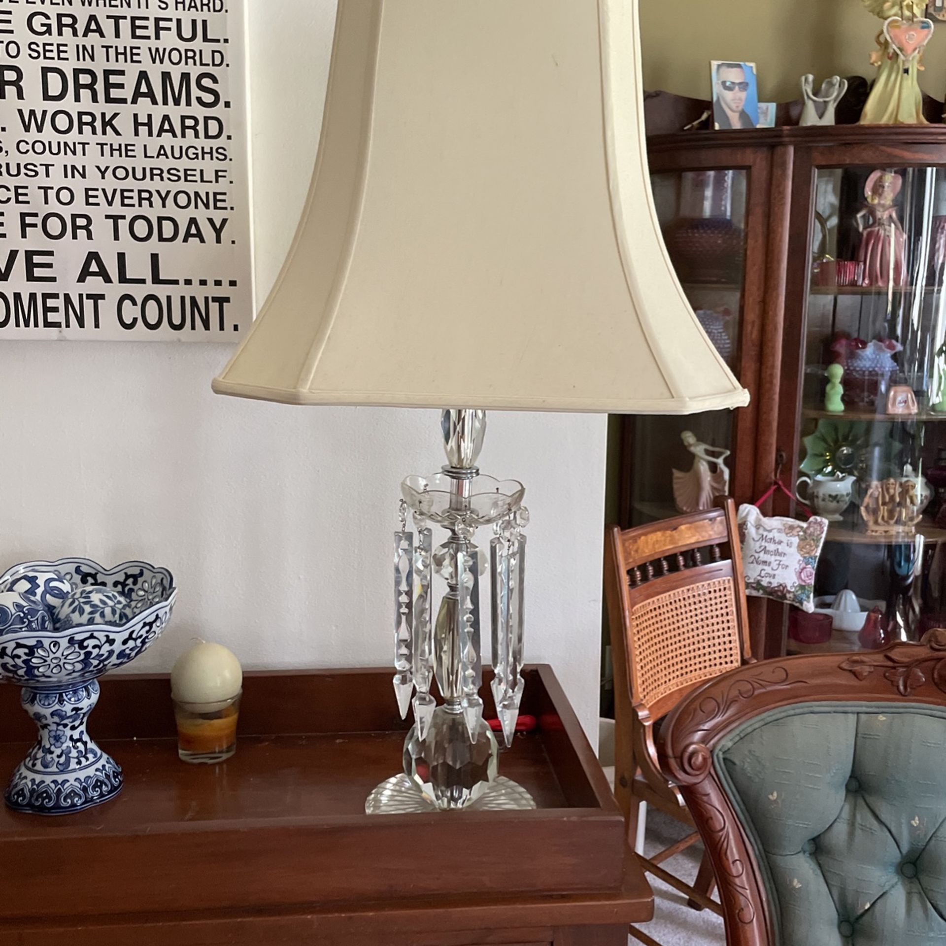 Beautiful old table lamp