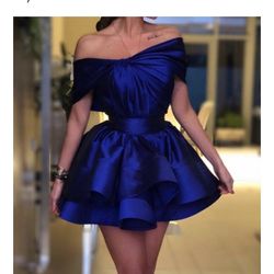 Royal Blue Cocktail Dress