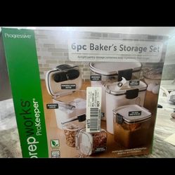 6 Piece bakers Storage Set  Brand New In Box 