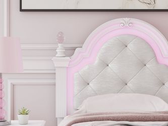 Kozlani White Twin UPH Panel Headboard (Online Special Price)