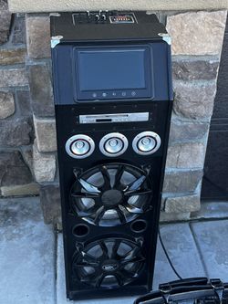 DJ Speaker DVD Player 