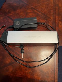 Heybike tyson battery with keys and charger parting out bike  470 miles of use