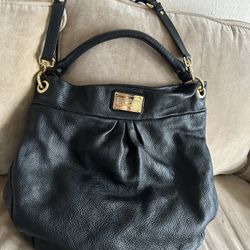 Marc by Marc Jacobs Classic Q Hillier Pebble Leather Hobo Bag 