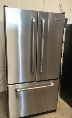 Jenn Air French Door Stainless Steel Refrigerator
