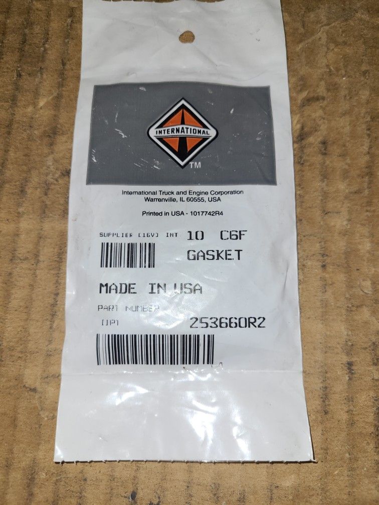(10) International Navistar Oil Tube Gaskets