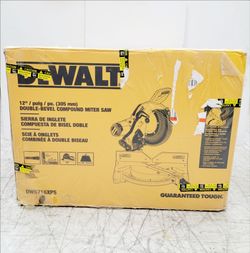 DEWALT DWS716XPS 12" Double-Bevel Compound Miter Saw