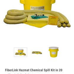 Kit De Emergencia De Derrames De Aceite