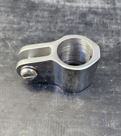 Bimini Fitting 7/8" Jaw Slide 316 Marine Stainless New