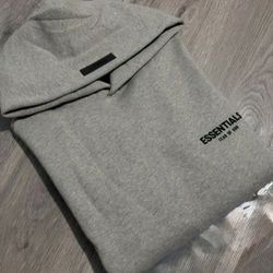 DARK OAT ESSENTIALS HOODIE