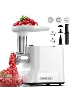 CHEFFANO Meat Grinder with sausage stuffer