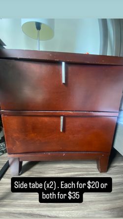Side Tables (x2)