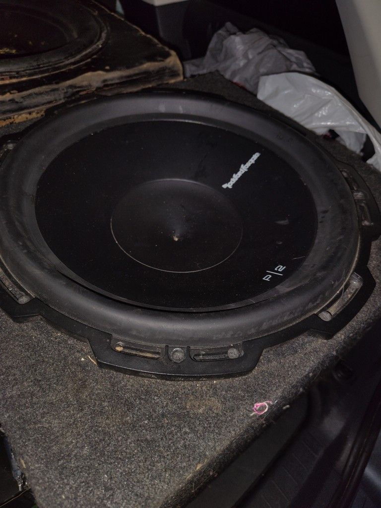 15 In Fosgate Subwoofer With Box