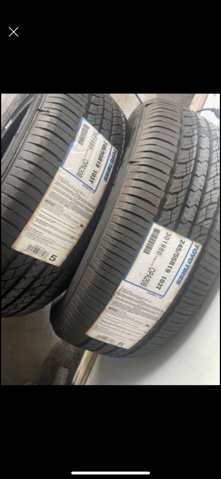 Brand New Toyo Tired