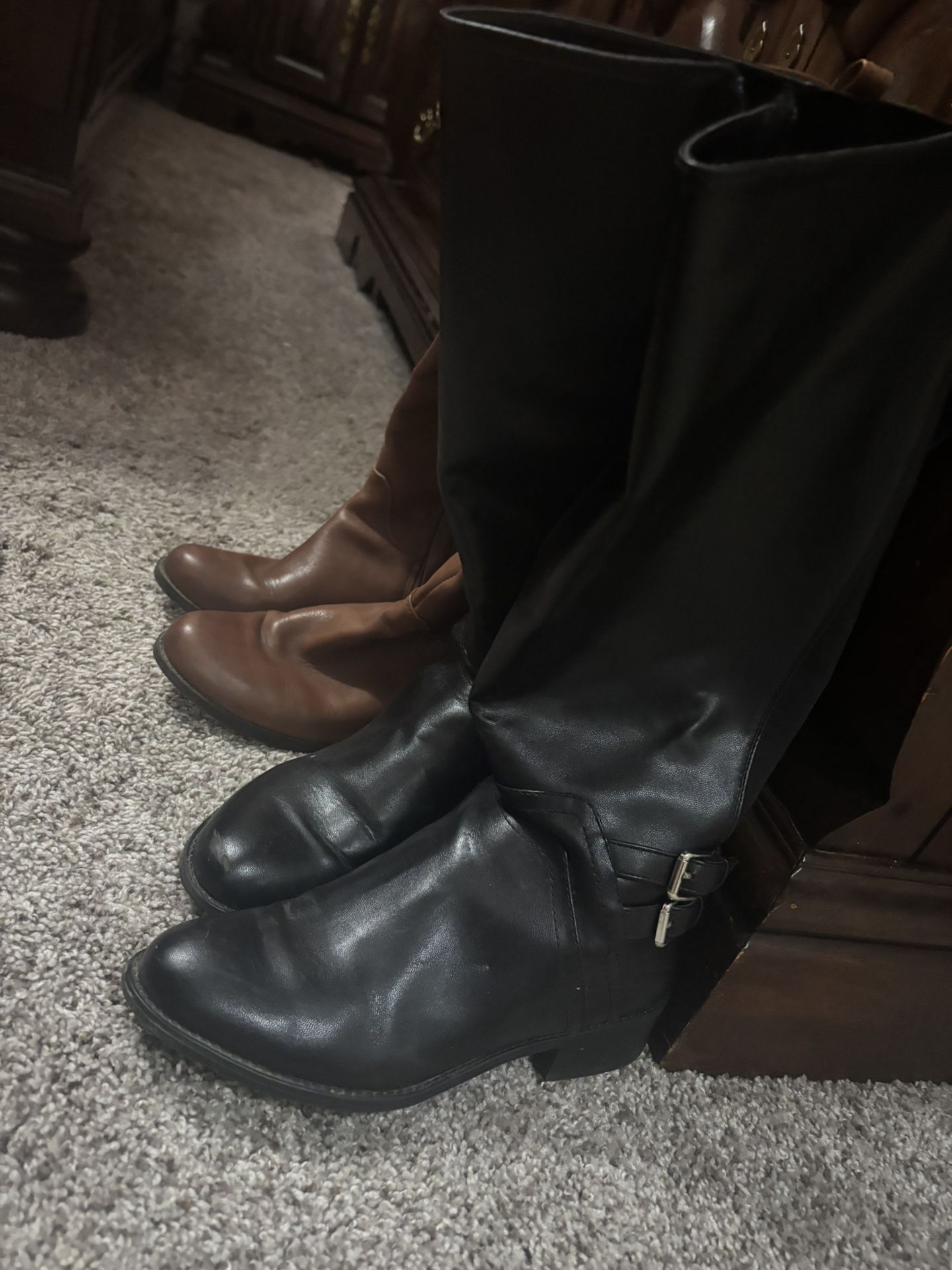 Leather Boots
