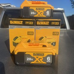 Dewalt 6Ah 20v Battery 🔋 