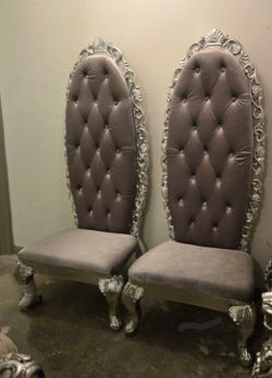 Dinning Thrones For Sale - 2 New
