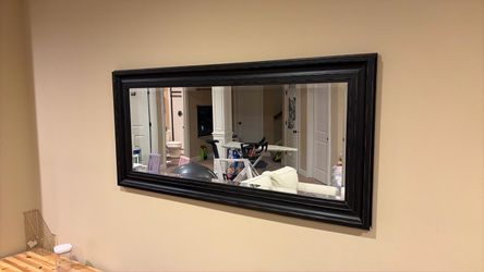 Long wall mirror