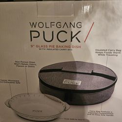 9” Glass Pie Baking Dish