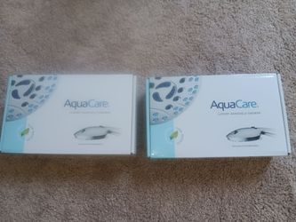Selling 2 aqua care shower heads. Brand new. Selling for $15