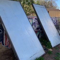 Hot Water Heating Solar Panels X2