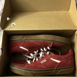 Chili Pepper/Gum Vans Low Size 8 Men