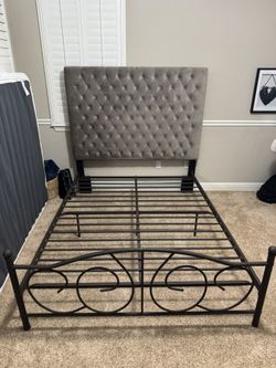 Tufted  Velvet Headboard  from World market 