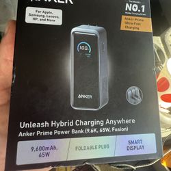 Anker Power Bank - And Wall Charger —high Speed Charging