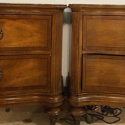 2 Bed Side Tables 