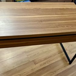 Wooden Metal Study Table