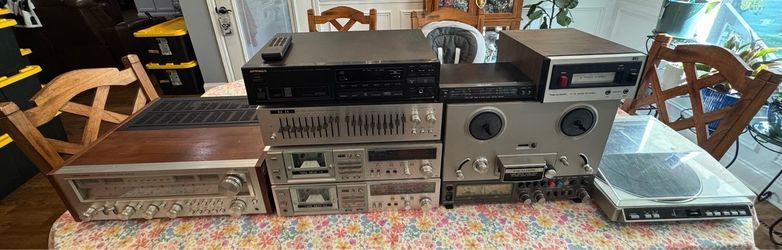 Realistic Stereo System Components