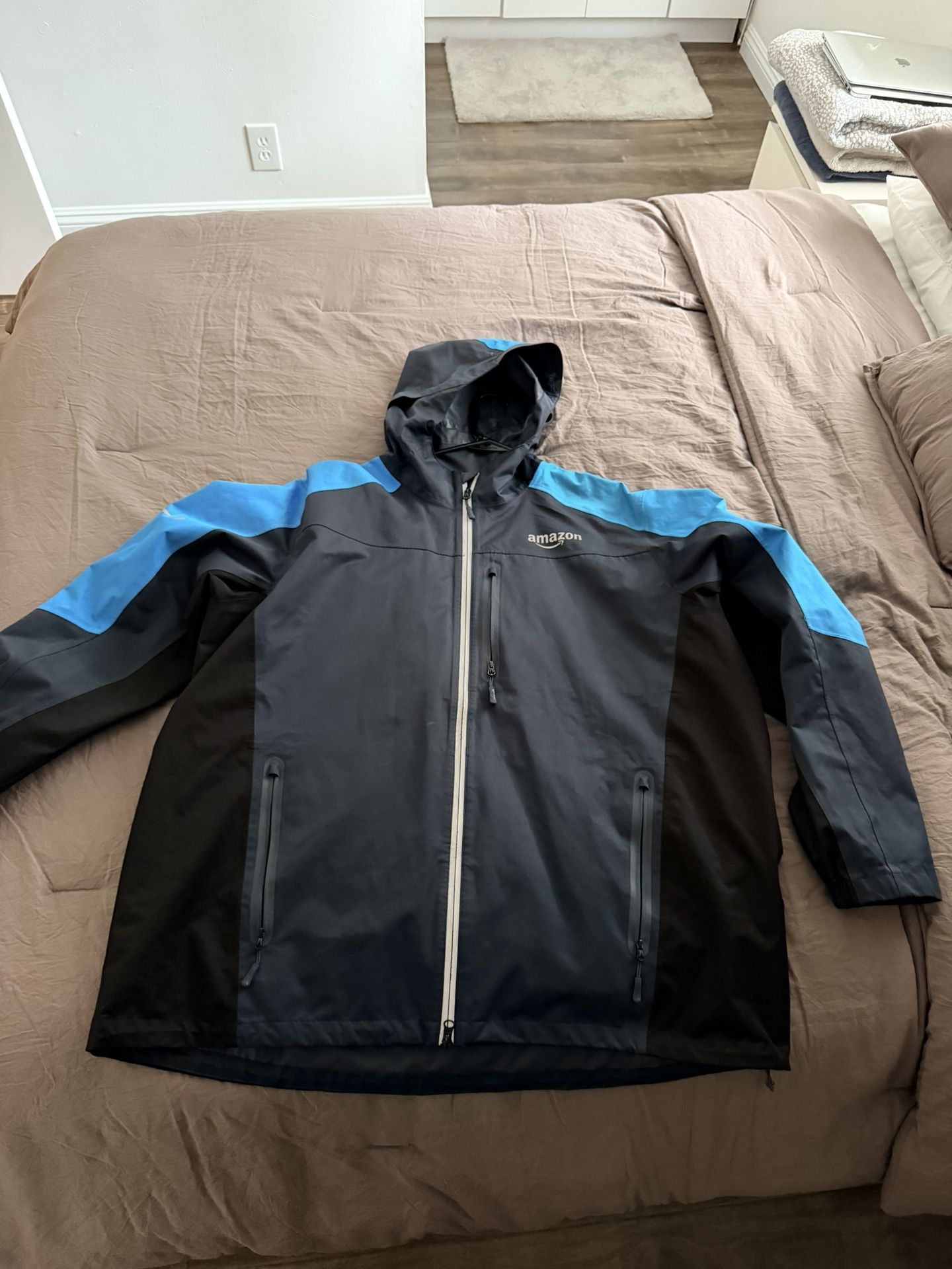 Amazon Branded Rain Jacket