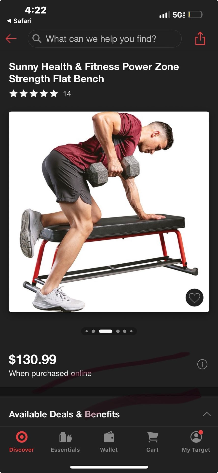 Fitness bench