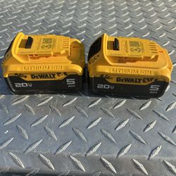 Dewalt Batteries 