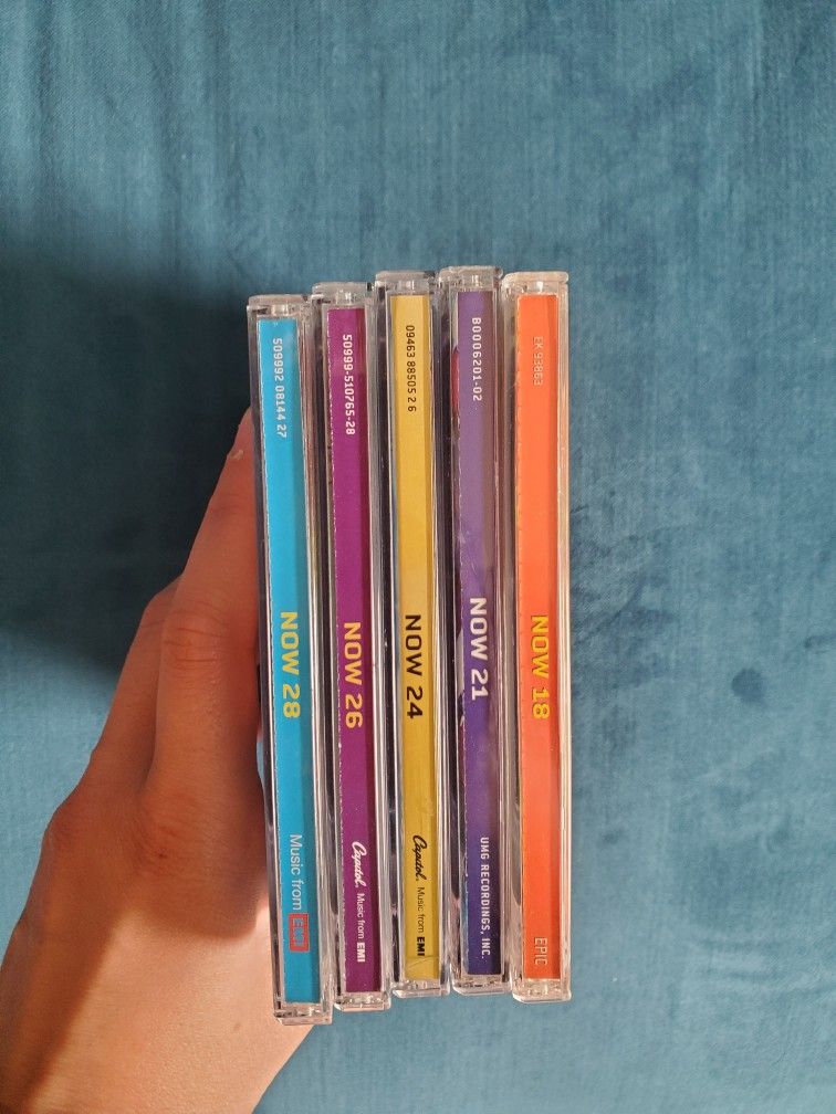 Five Now That's What I Call Music CD's 