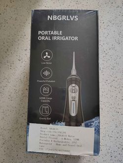 Dental teeth irrigator electric brush cleaner water floss