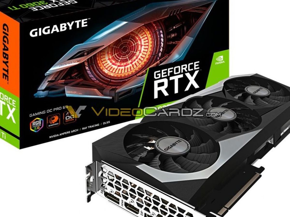 GIGABYTE RTX 3060TI GRAPHICS CARD