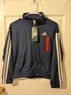 Adidas Kids Track Jacket Navy Blue