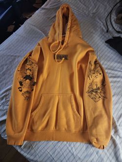 ProjectMori × Dr Stone pull over hoodie.
