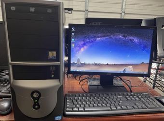 custom core i3 - 4 gb ram - 500 gb hdd - hdmi - win 7 or 10 - 20” monitor - 60 day warranty