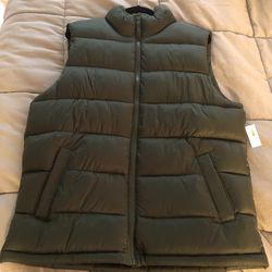 Men’s Winer/Fall Vest - Green/Olive - $20