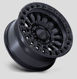 17” 25 Offset 6x139.7 552 IMS in Matte Black Gloss Black Lip