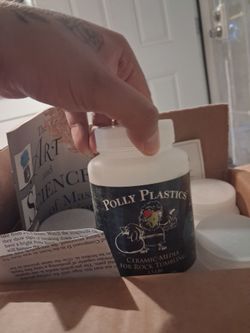 Rock tumbler Grit from polly plastics