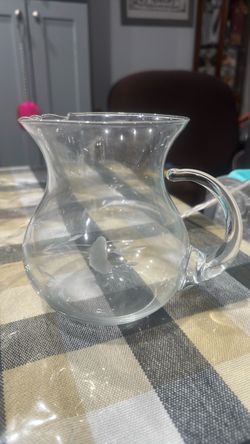 Crystal pitcher princess house