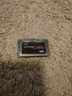 SuperCard Mini GBA Flash Cartridge