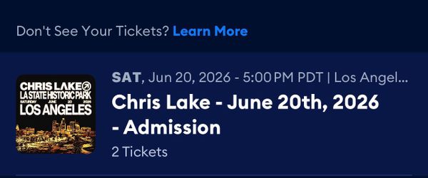 Chris Lake 6/20