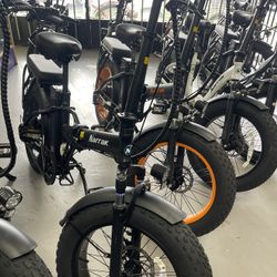 E Bikes 20x4 Folding Bikes