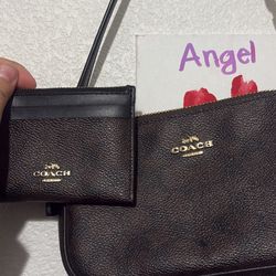 coach bag, comes with charm