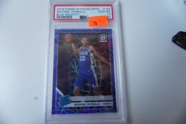 PSA 10 Matisse Thybulle Rated Rookie Blue Velocity