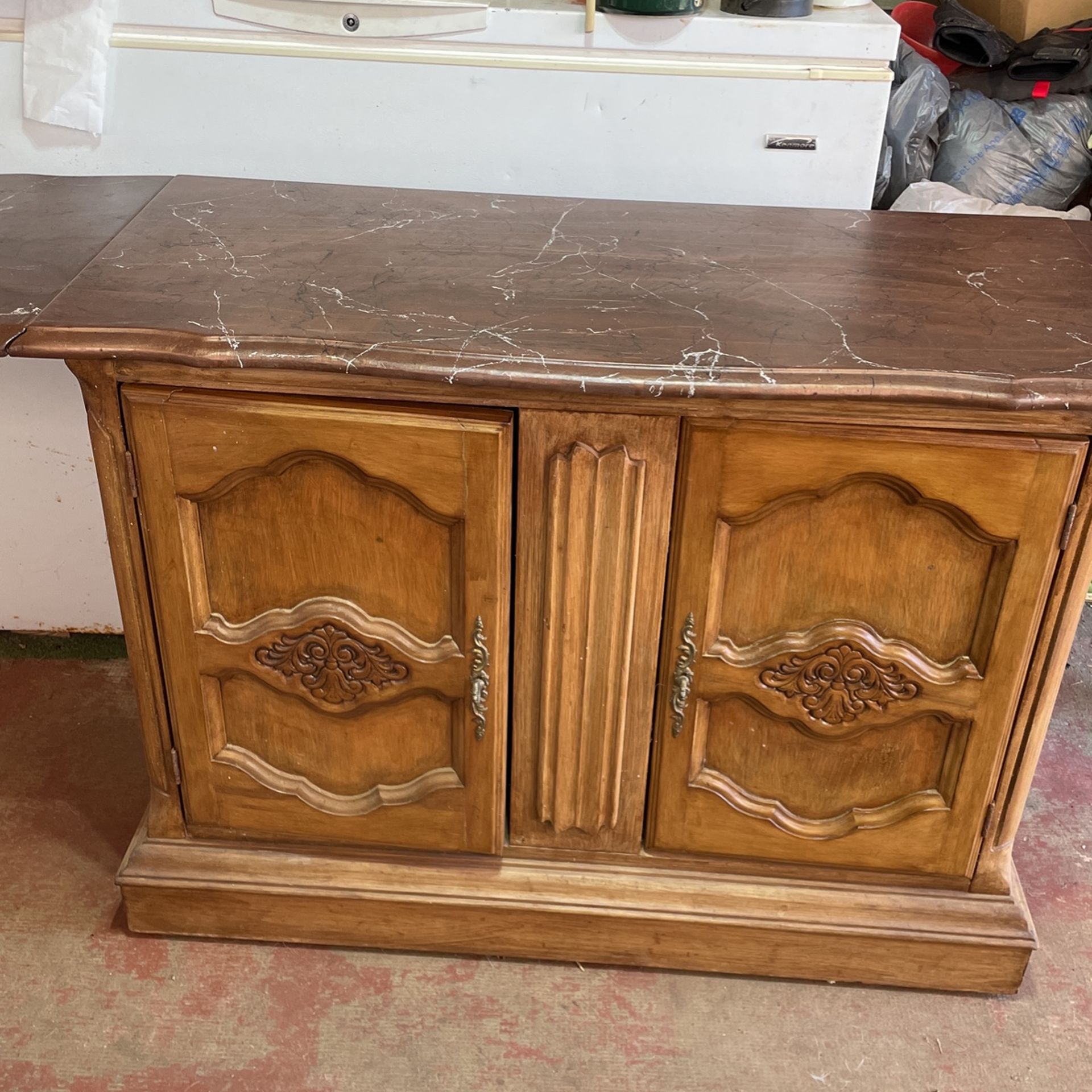 Antique Drop Leaf Table