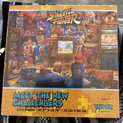 brand New Street Fighter Puzzle 1000 Piece Puzzle